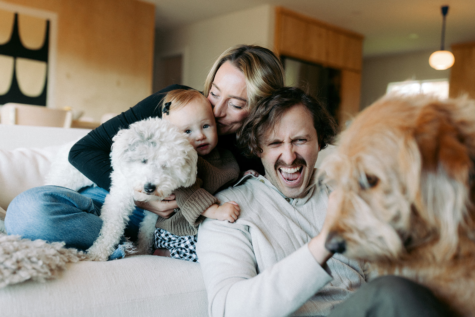 Fun Family Photo Session including Family Photo Session Tips for Babies, Toddlers + Real Life